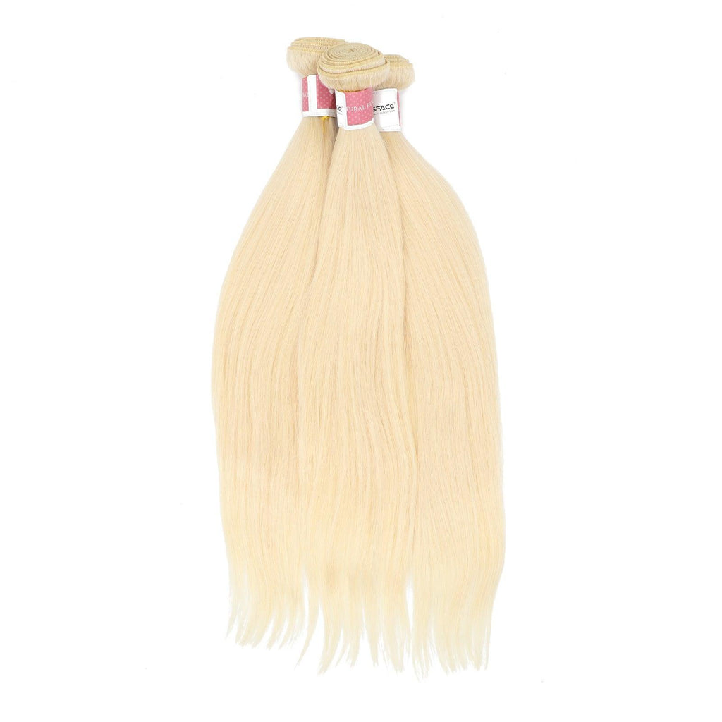 Top Virgin 613 Blonde Straight Hair Extensions - Hershow Hair