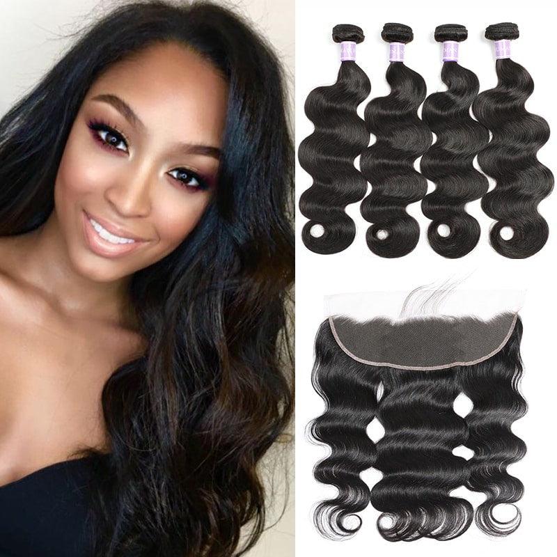 Top Raw Hair Body Wave Hair Extensions - Hershow Hair