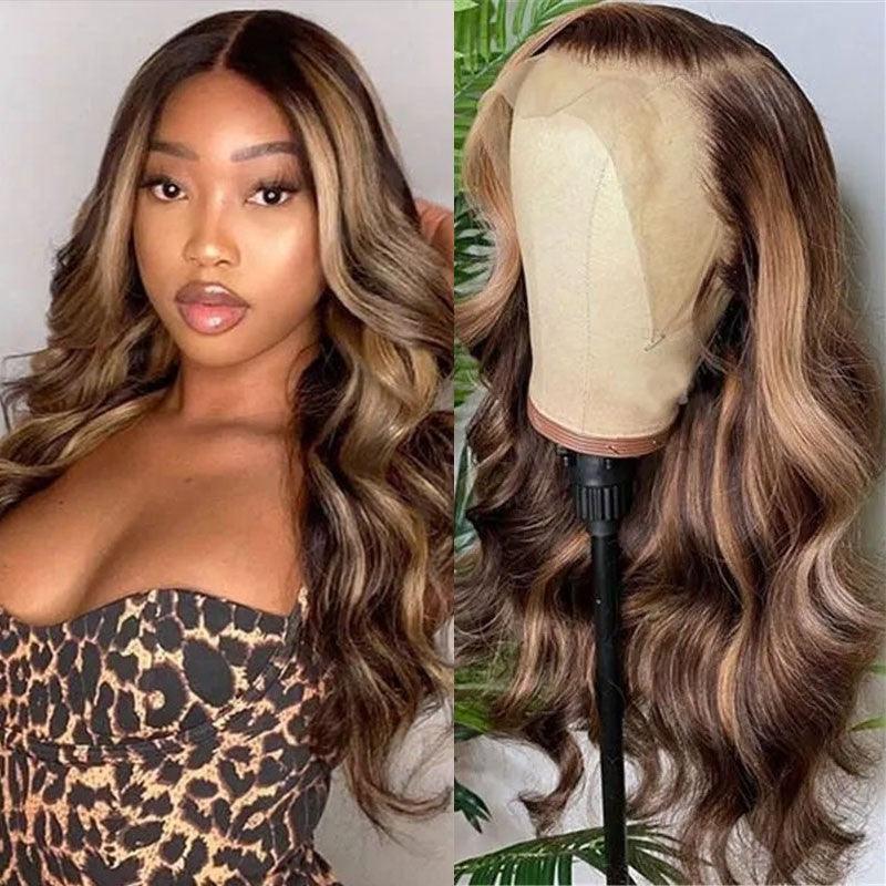 Hottest Piano / Chocolate / Hightlights Blonde Loose Wave wigs - Hershow Hair